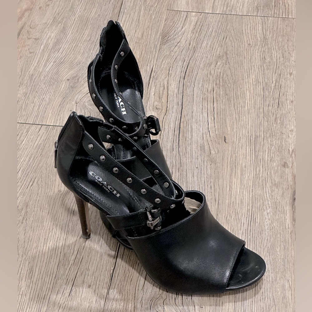 Coach size 7 Black Women's Heels